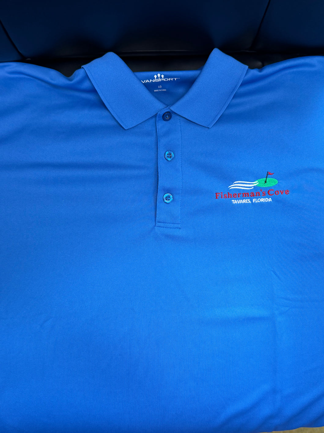 Vantage Fisherman's Cove Tech Polo