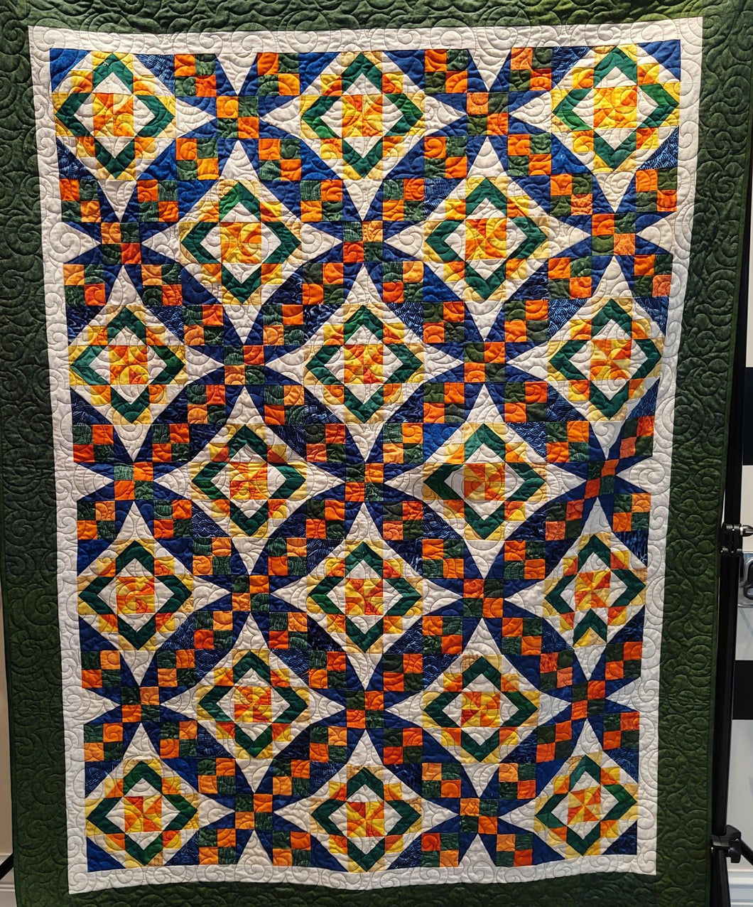 Kathy's Quilts UF Quilt for Gator Fans