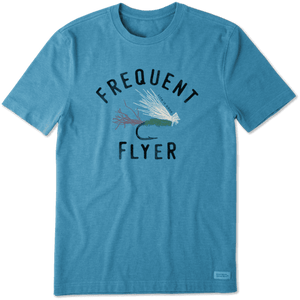 Life Is Good Crusher Tee Frequent Flyer