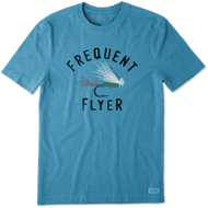 Life Is Good Crusher Tee Frequent Flyer