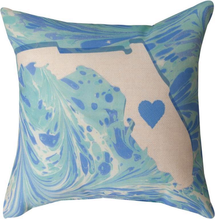 Manual Marble States Pillow