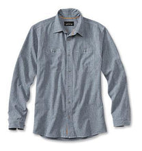 Load image into Gallery viewer, Orvis Tech Chambray L/S Work Shirt
