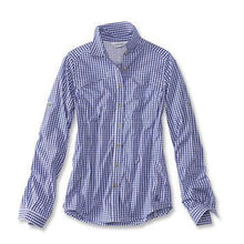Load image into Gallery viewer, Orvis River Guide Tech  Gingham Shirt