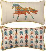 Manual Southwestern Vibe Horse Pillow