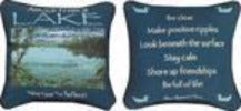 Manual Advice From The Lake Pillow