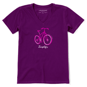 Life is Good Simple Bike Tee