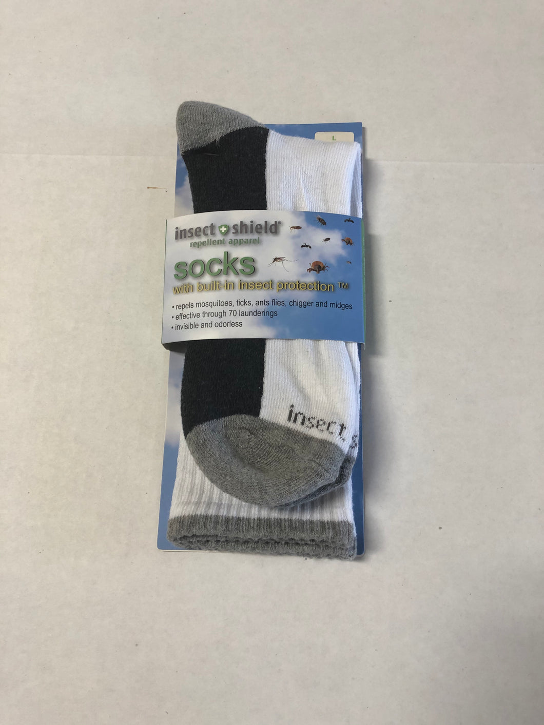 Insect shield socks