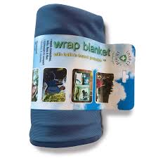Insect Shield Outdoor Blanket Blue